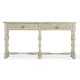 Chip Carved Grey Oak Console