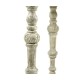 Chip Carved Grey Oak Console