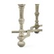 Chip Carved Grey Oak Console