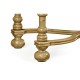 Chip Carved Natural Oak Console