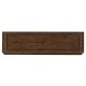 Chip Carved Dark Oak Console
