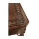 Chip Carved Dark Oak Console