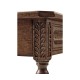 Chip Carved Dark Oak Console