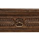 Chip Carved Dark Oak Console
