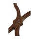 Chip Carved Dark Oak Console