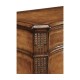Serpentine Two Door Walnut Cabinet