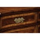 Serpentine Two Door Mahogany Cabinet