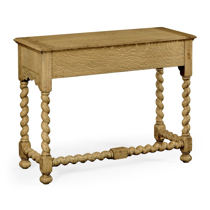 Natural Oak Console Small