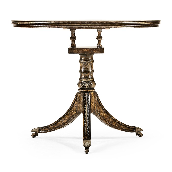 Penwork Style Table (Black)