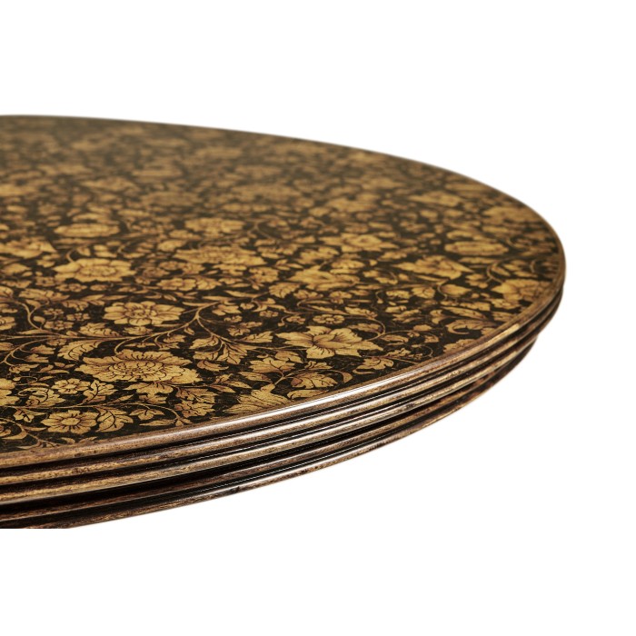 Penwork Style Table (Black)
