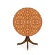 Penwork Style Table (Red)