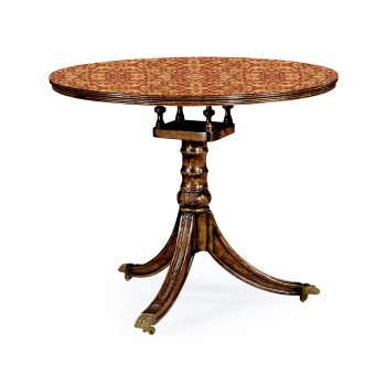 Penwork Style Table (Red)