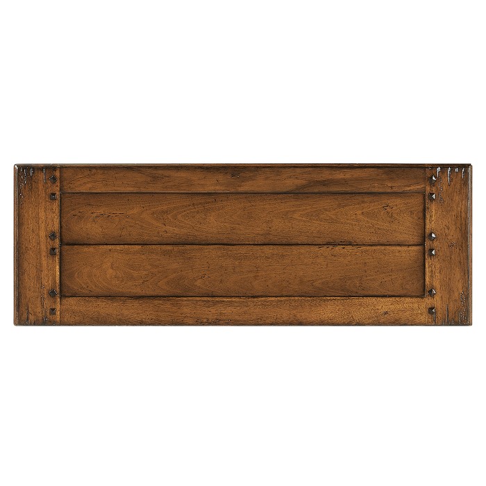 Small Narrow Walnut Console Table