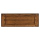 Small Narrow Walnut Console Table