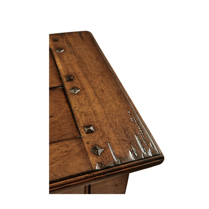 Small Narrow Walnut Console Table