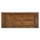 Narrow Walnut Cabinet with Cupboard