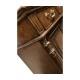 Narrow Walnut Cabinet with Cupboard