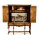 Burl Walnut & Seaweed TV Cabinet