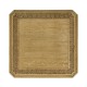 Chip Carved Natural Oak Square Side Table