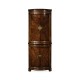 Mahogany Curved Corner Drinks Cabinet