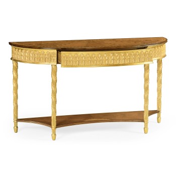Gilded Console with Shelf (Large)