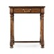 Country Walnut & Oyster Side Table