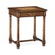 Country Walnut & Oyster Side Table