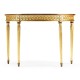 Gilded Demilune Console