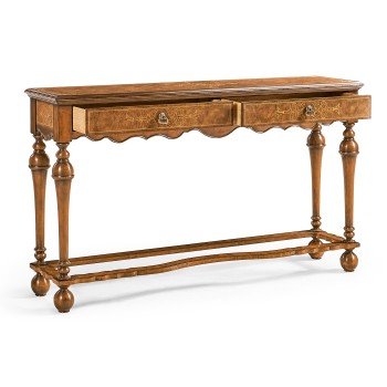 Seaweed marquetry console