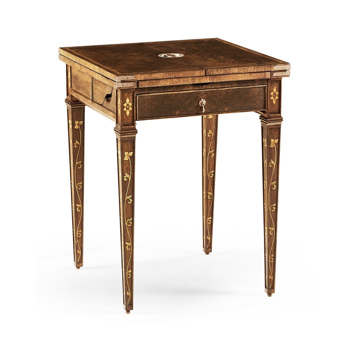Handkerchief games table