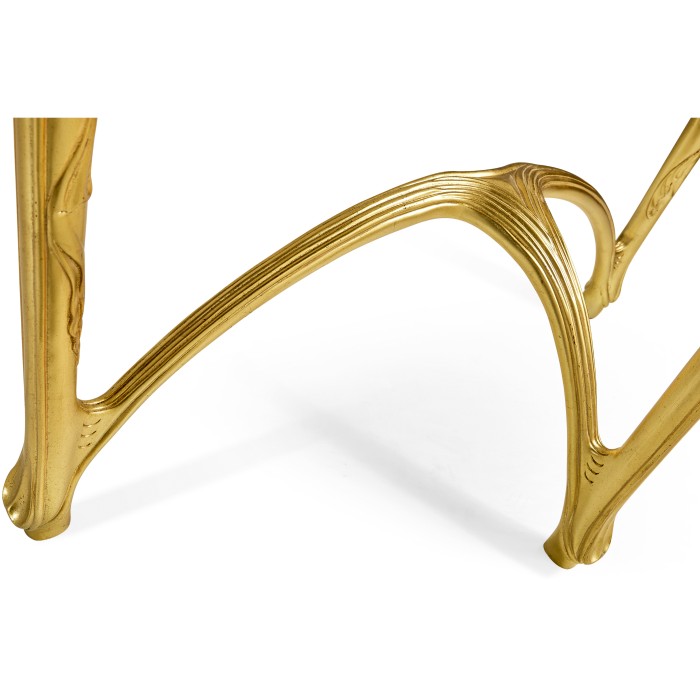 Art Nouveau gilded console