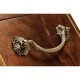 Tall Square Crotch Mahogany Jewellery Box
