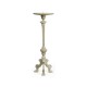 Baroque Style Grey Oak Candlestand