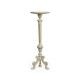 Baroque Style Grey Oak Candlestand