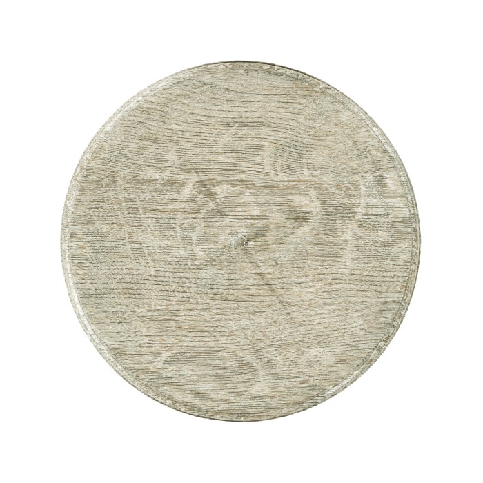 Baroque Style Grey Oak Candlestand