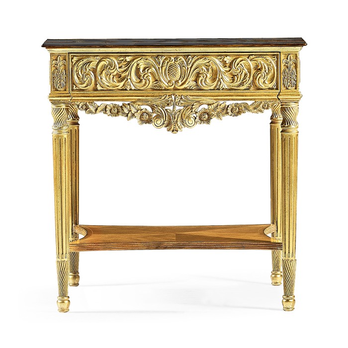 Louis XIV Style Square Side Table