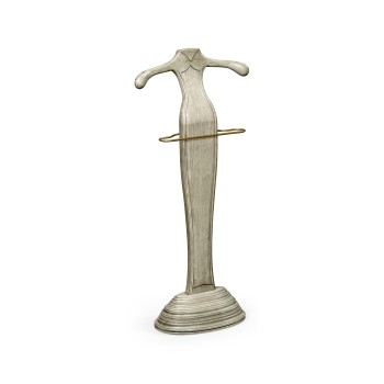 Grey Oak Valet Stand
