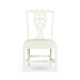 Spark Chippendale White Side Chair