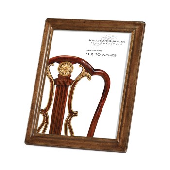 Concave Moulding Walnut Picture Frame (8