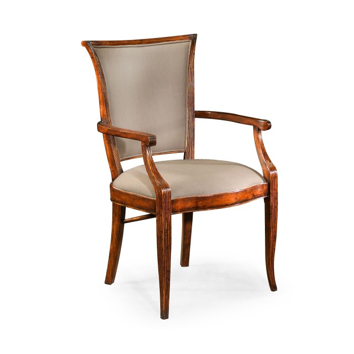 Walnut Arm Chair