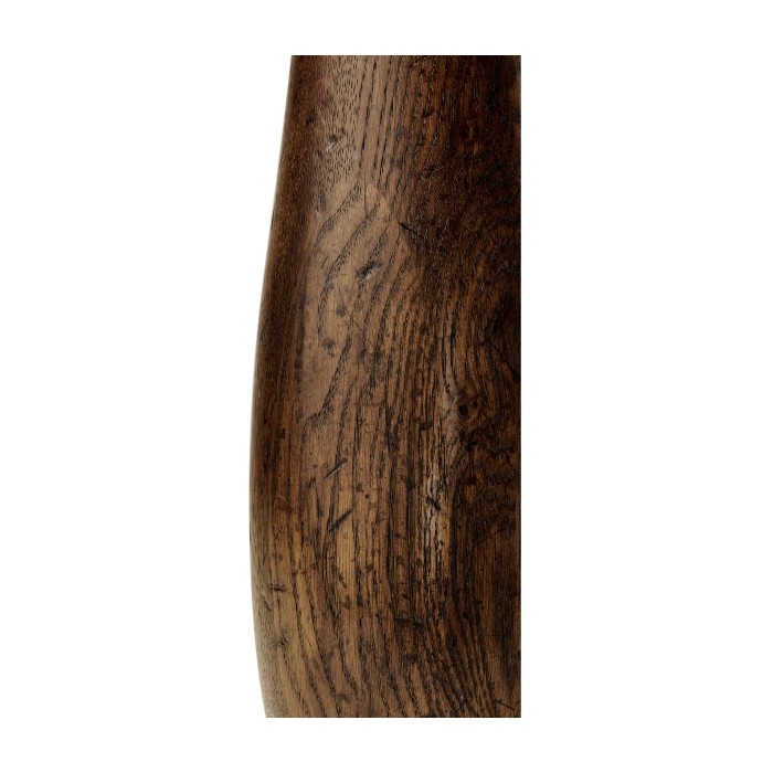 Round Dark Oak Bar Table 36