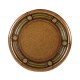 Mahogany Round Poker Table
