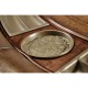 Mahogany Round Poker Table