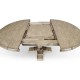 Extending Grey Oak Country Table 48