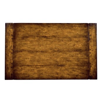 Figured Walnut Refectory Style Coffee Table
