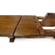 Figured Walnut Large Extending Refectory Table 91
