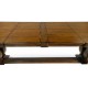 Figured Walnut Large Extending Refectory Table 91