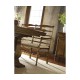 Figured Walnut Large Extending Refectory Table 91