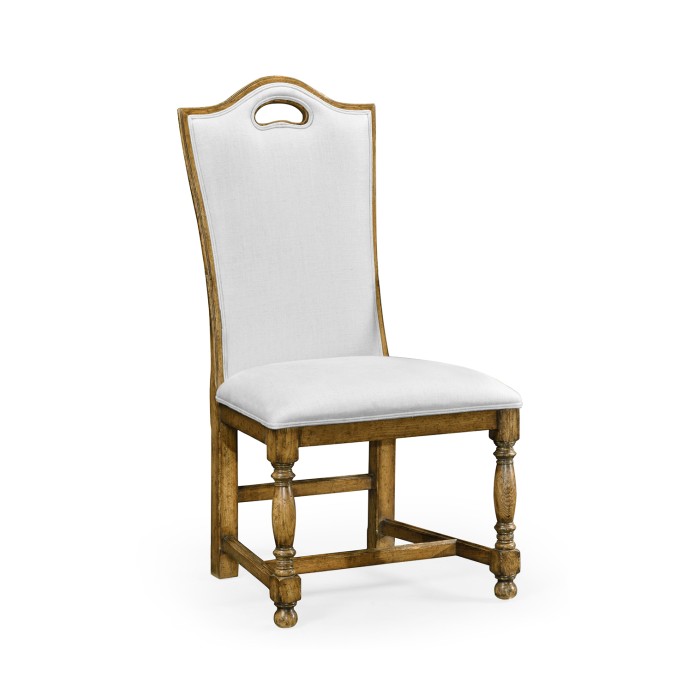 Casual High Back Side Chair
