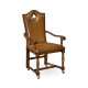 High Back Playing Card "Spade" Arm Chair